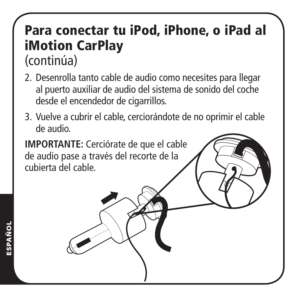 Monster iMotion CarPlay Direct Connect 3000 User Manual | Page 38 / 52