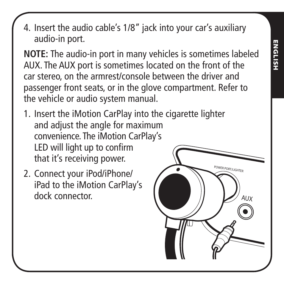 Monster iMotion CarPlay Direct Connect 3000 User Manual | Page 5 / 52