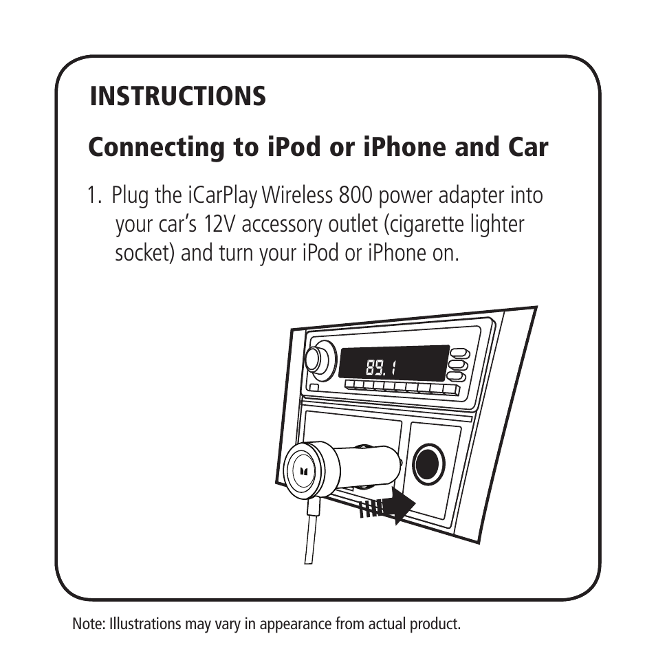 Monster iCarPlay Wireless 800 User Manual | Page 3 / 24