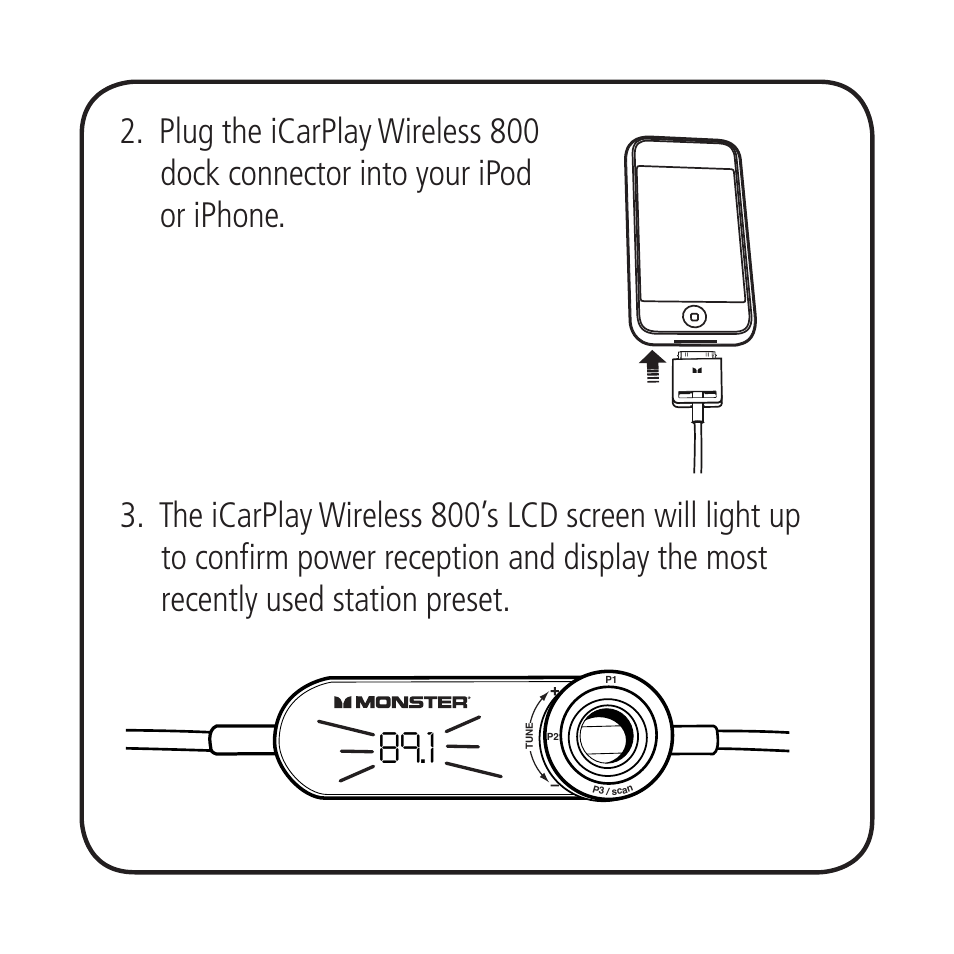 Monster iCarPlay Wireless 800 User Manual | Page 4 / 24