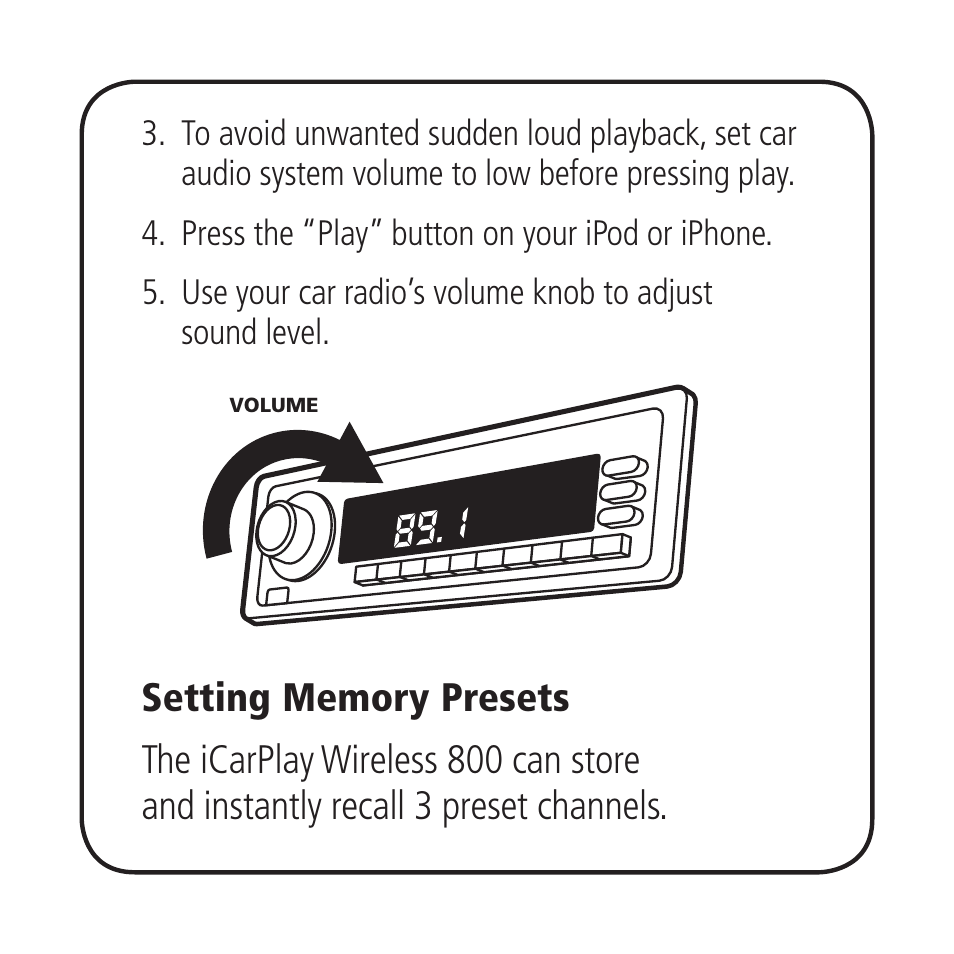 Monster iCarPlay Wireless 800 User Manual | Page 6 / 24