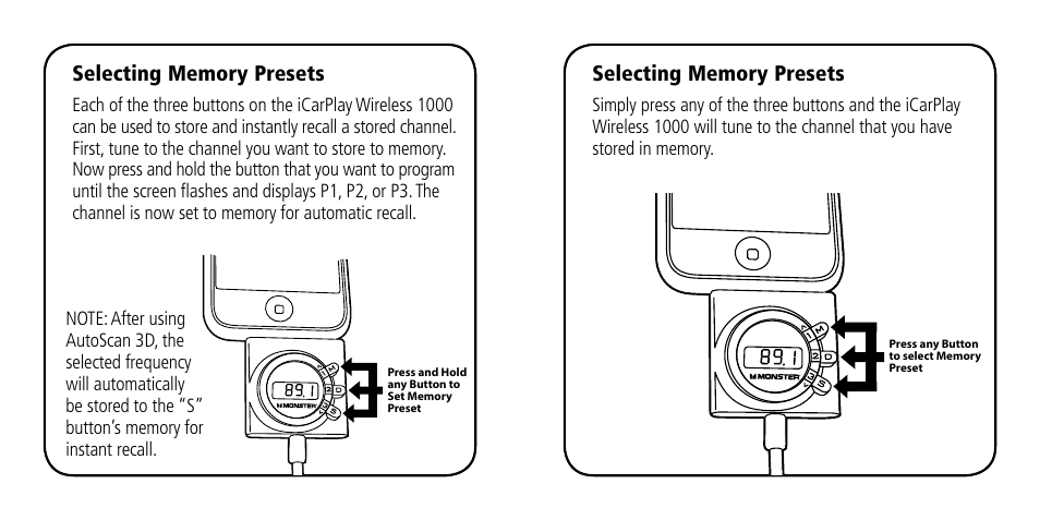 Monster iCarPlay Wireless 1000 User Manual | Page 5 / 15