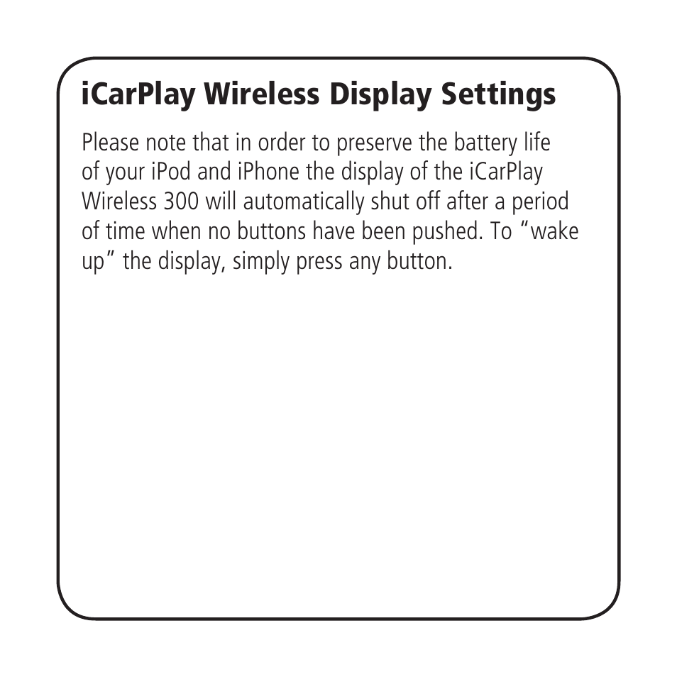 Monster iCarPlay Wireless 300 User Manual | Page 11 / 25