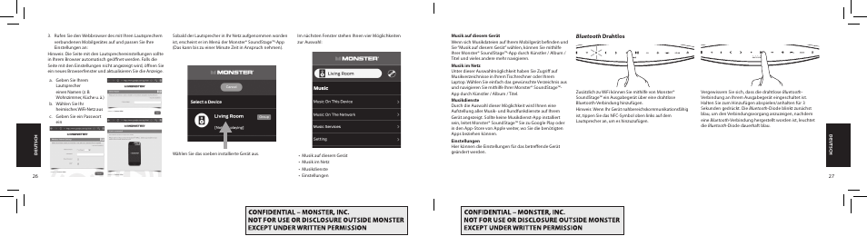 Monster SoundStage Wireless Home Music System S1 Mini Bluetooth Speaker User Manual | Page 14 / 41