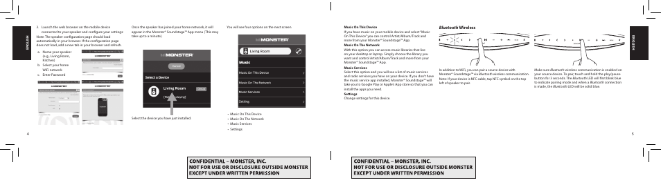 Monster SoundStage Wireless Home Music System S1 Mini Bluetooth Speaker User Manual | Page 3 / 41