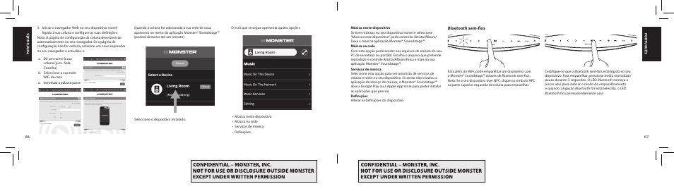 Monster SoundStage Wireless Home Music System S1 Mini Bluetooth Speaker User Manual | Page 34 / 41