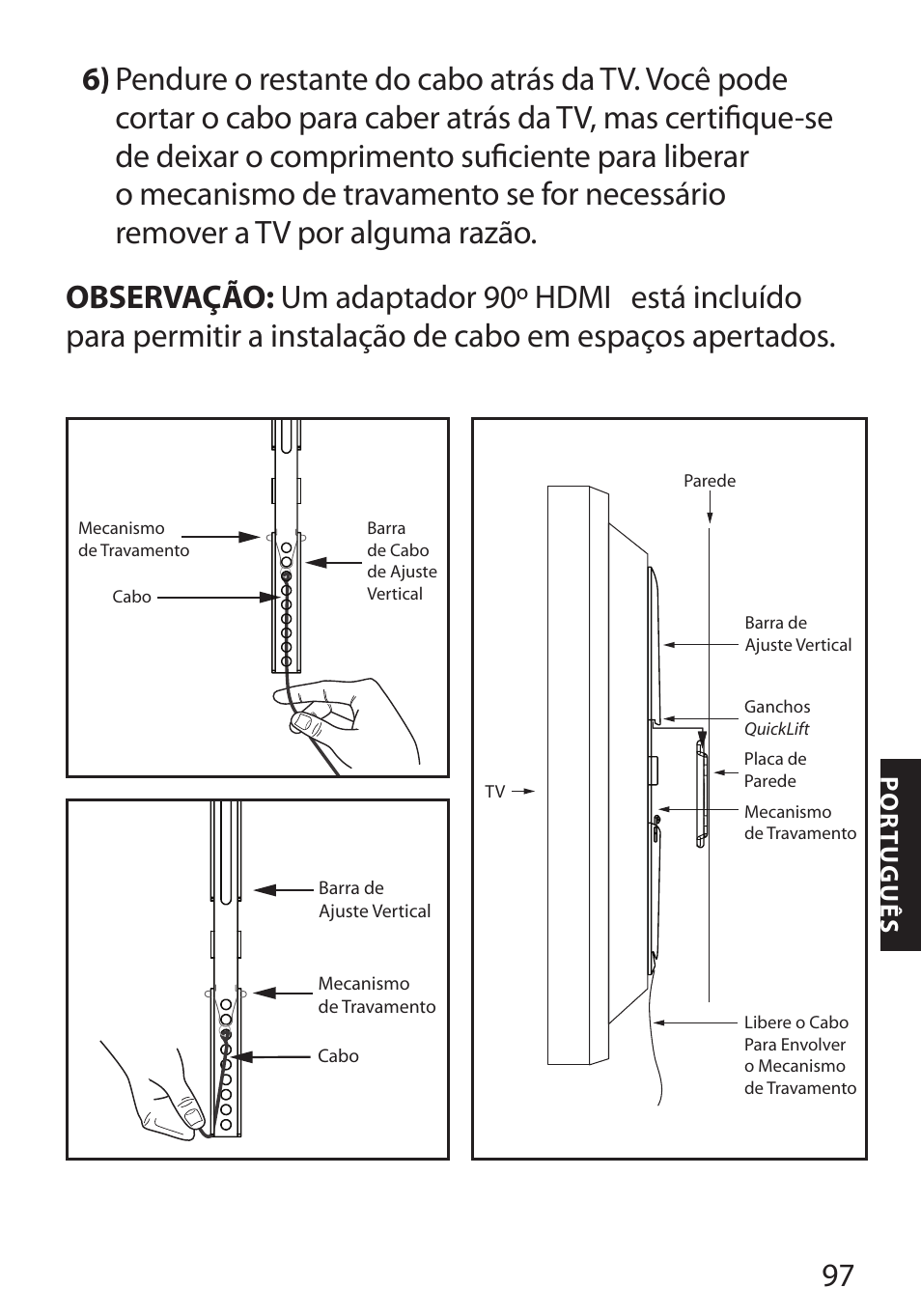 Monster FlatScreen SuperThin Flat Mount - Up to 46” Screens User Manual | Page 101 / 106