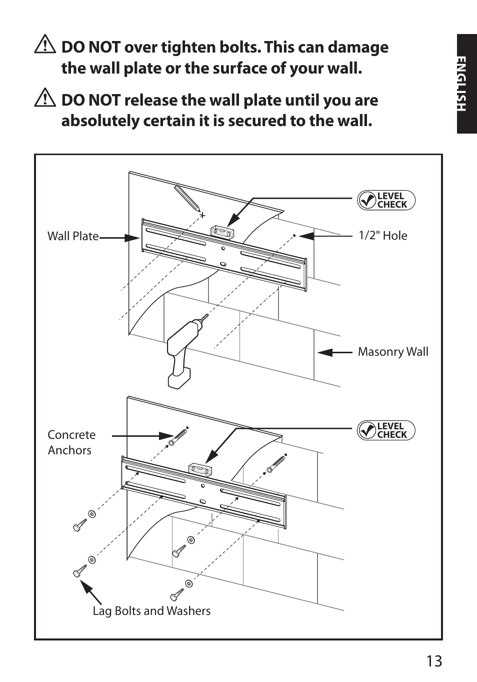 Monster FlatScreen SuperThin Flat Mount - Up to 46” Screens User Manual | Page 17 / 106