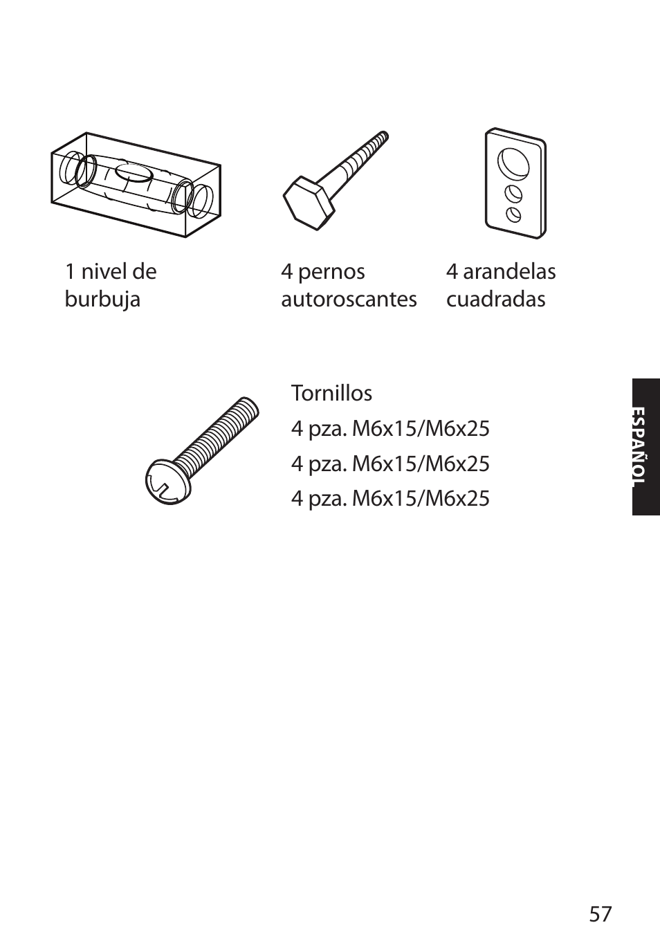 Monster FlatScreen SuperThin Flat Mount - Up to 46” Screens User Manual | Page 61 / 106