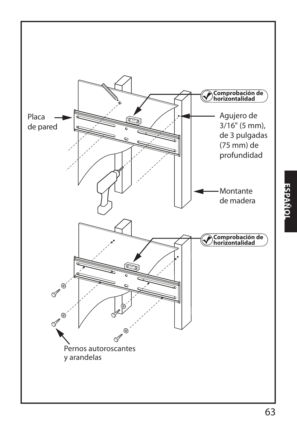 Monster FlatScreen SuperThin Flat Mount - Up to 46” Screens User Manual | Page 67 / 106