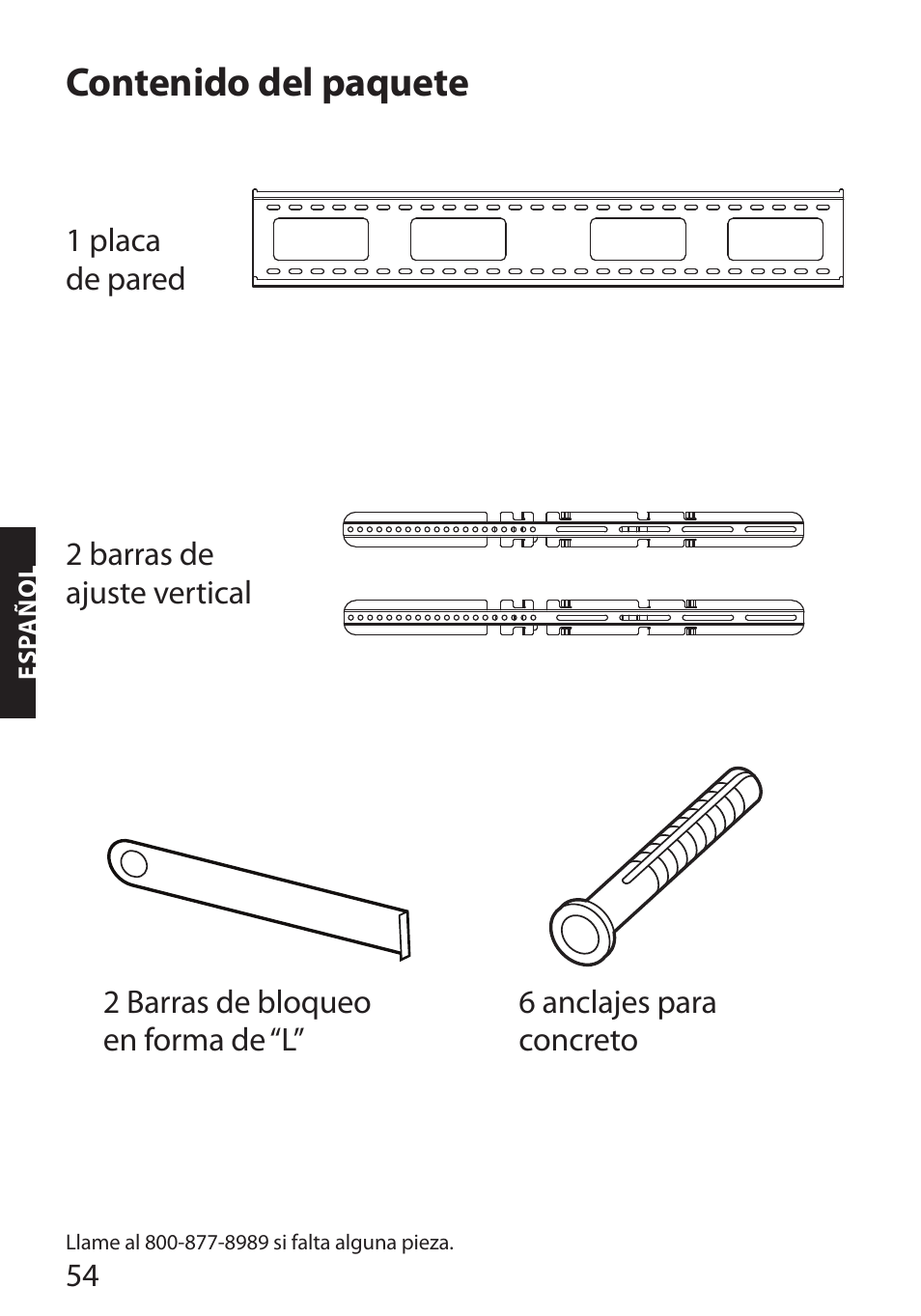 Monster FlatScreen SuperThin Flat Mount - Up to 104” Screens User Manual | Page 58 / 104