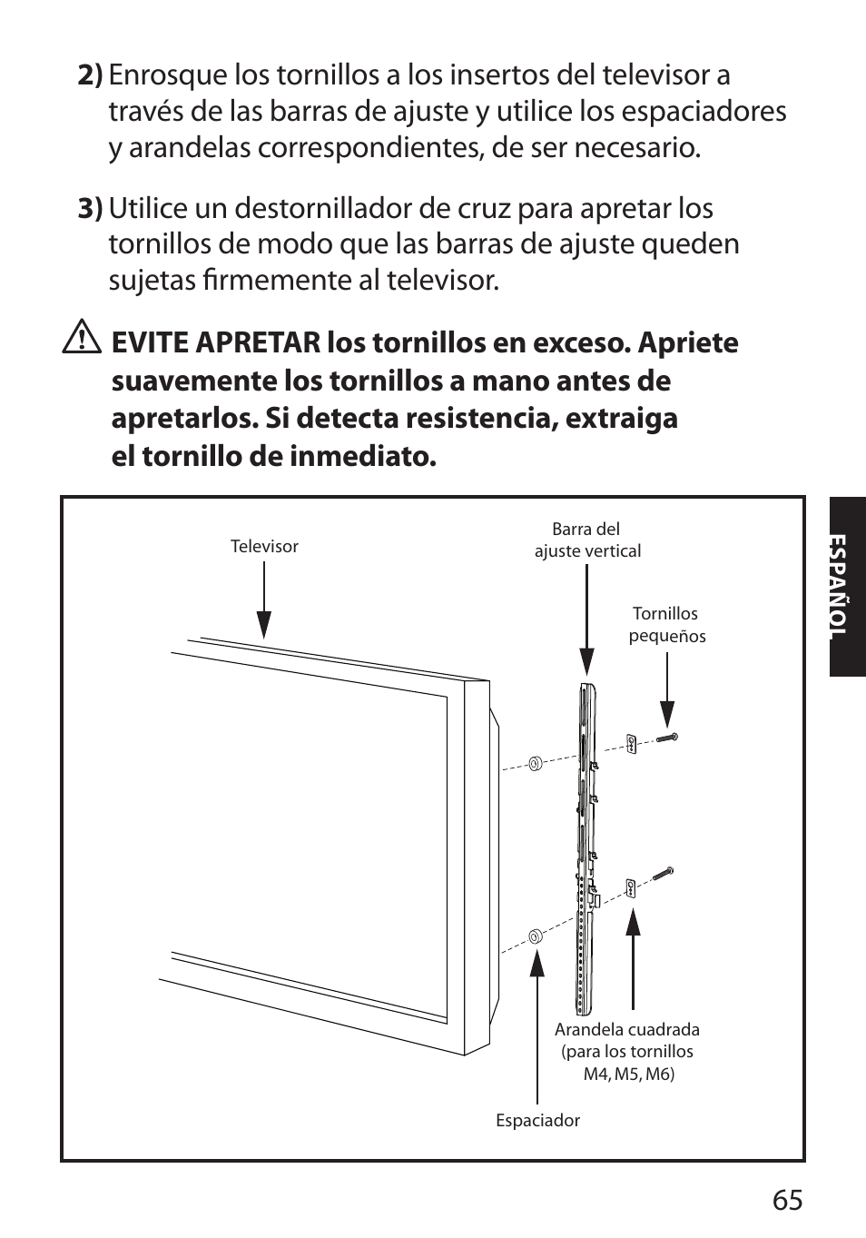 Monster FlatScreen SuperThin Flat Mount - Up to 104” Screens User Manual | Page 69 / 104