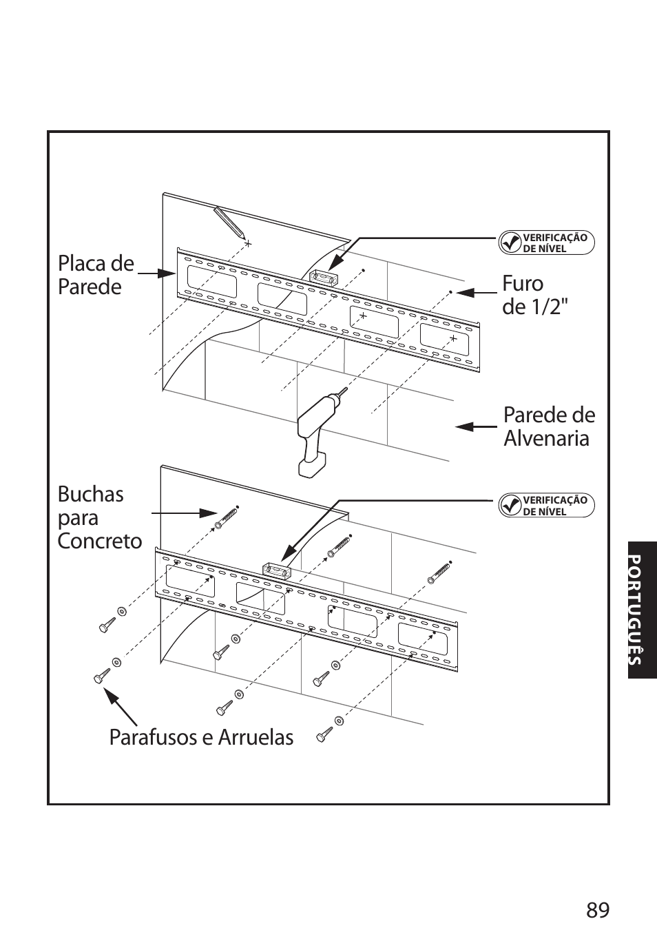 Monster FlatScreen SuperThin Flat Mount - Up to 104” Screens User Manual | Page 93 / 104