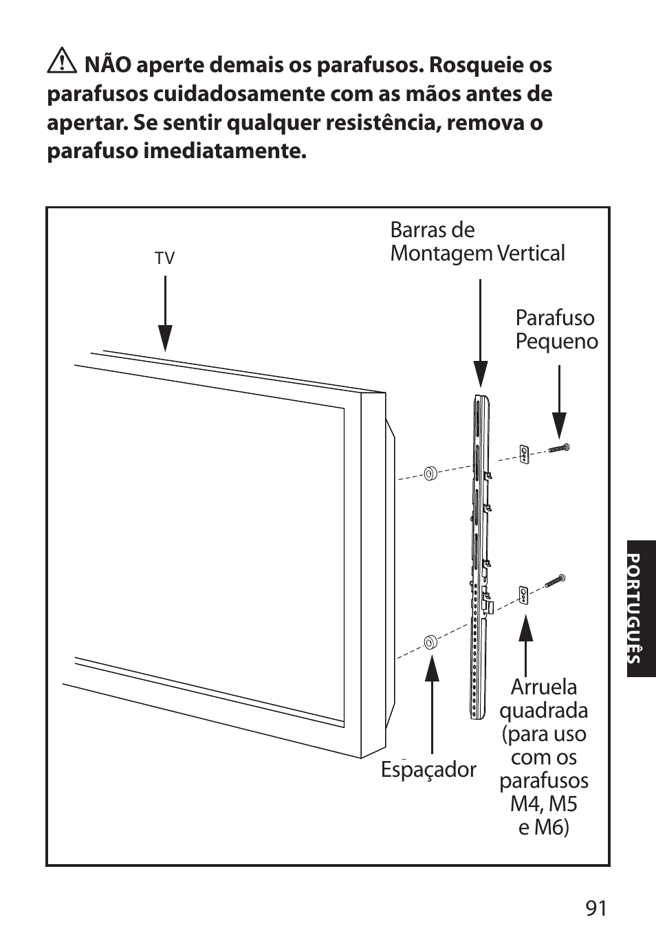 Monster FlatScreen SuperThin Flat Mount - Up to 104” Screens User Manual | Page 95 / 104