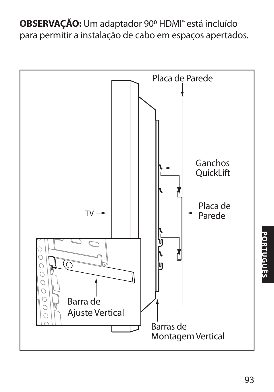 Monster FlatScreen SuperThin Flat Mount - Up to 104” Screens User Manual | Page 97 / 104