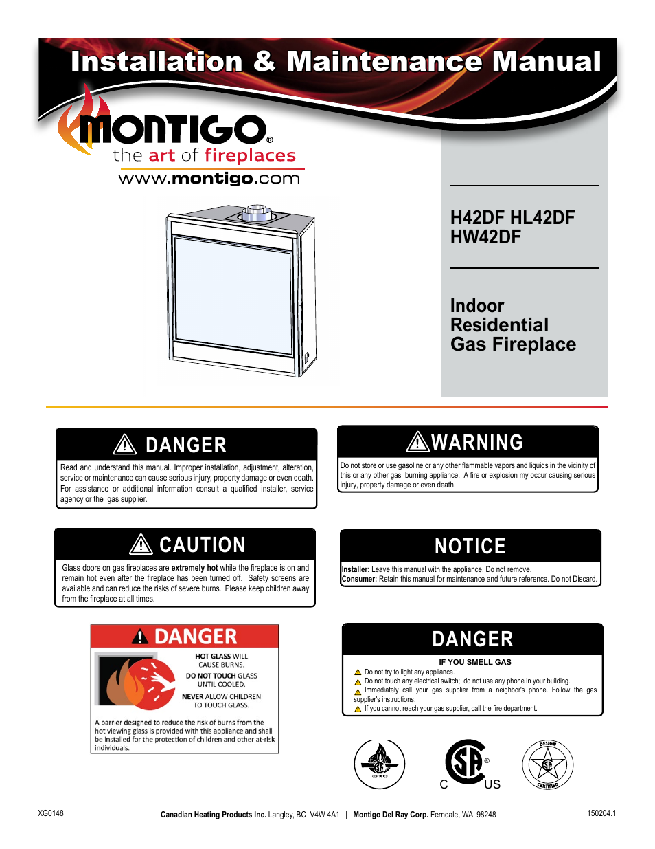 Montigo H42DF User Manual | 40 pages