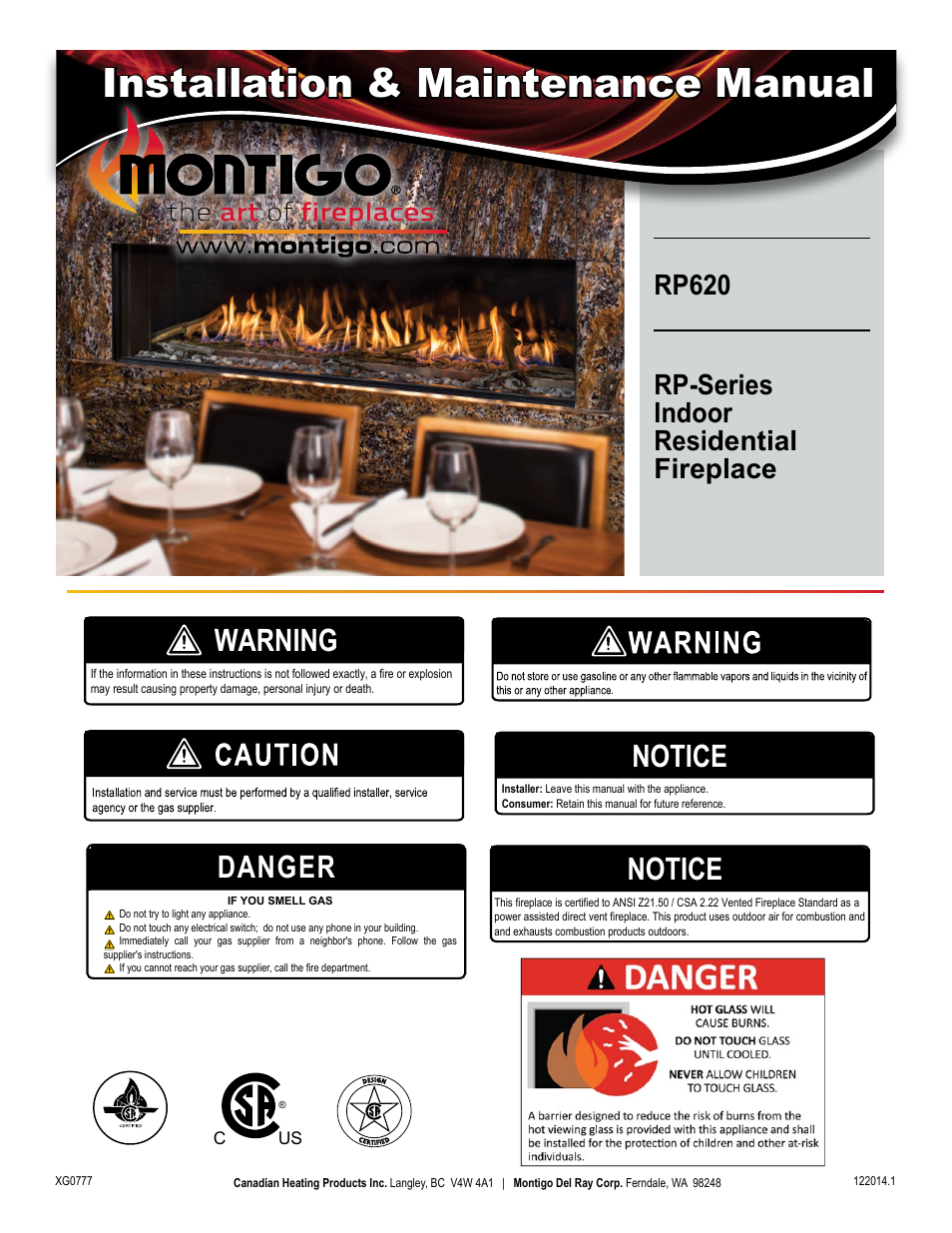 Montigo RP620 User Manual | 48 pages