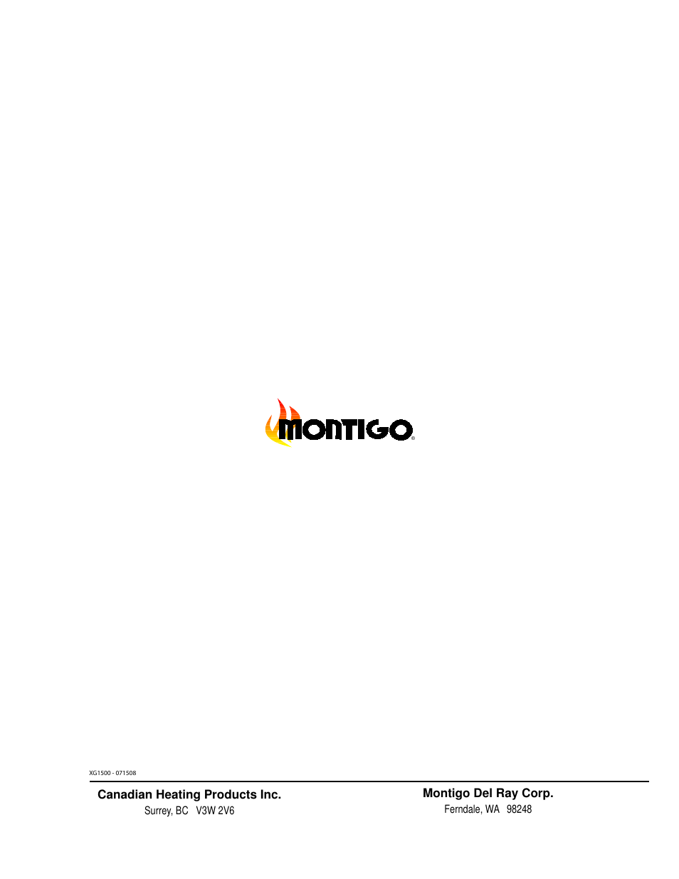 Montigo Flush Face (DF) User Manual | Page 14 / 14
