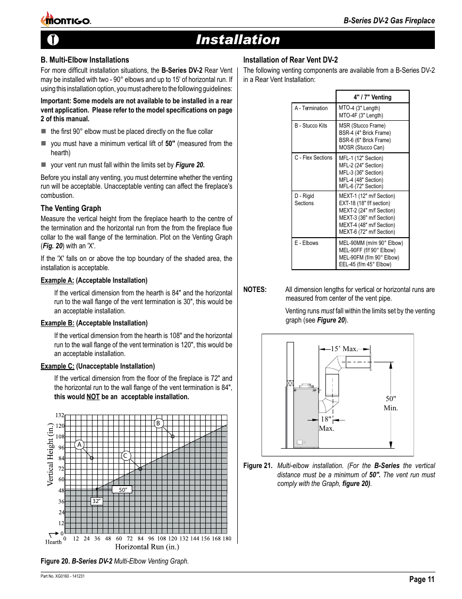 Installation | Montigo B34DV User Manual | Page 11 / 26