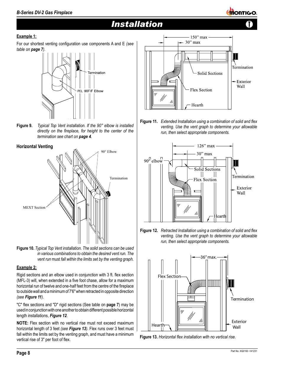 Installation | Montigo B34DV User Manual | Page 8 / 26