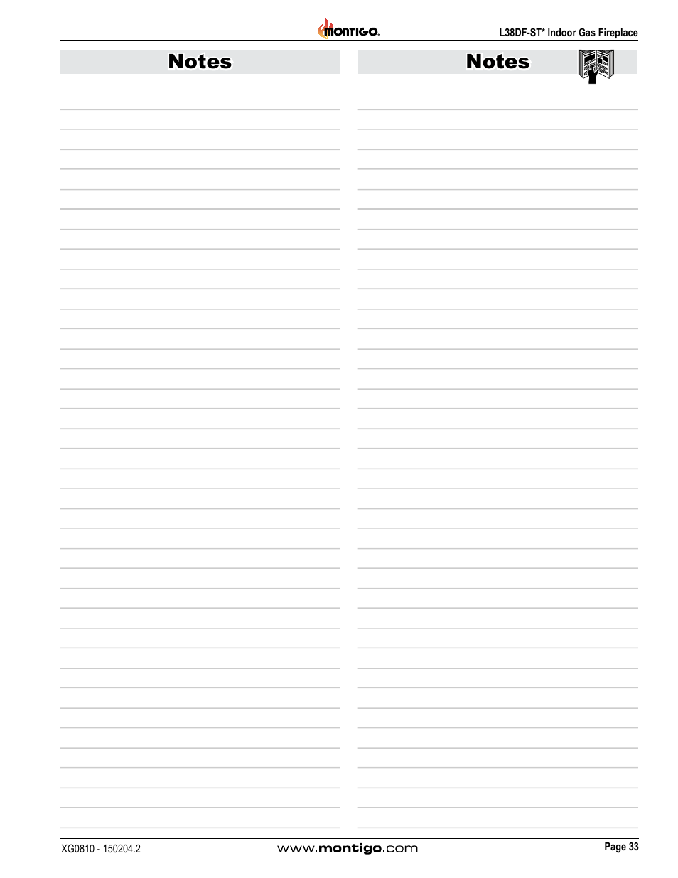 Montigo L38DF-ST User Manual | Page 33 / 34