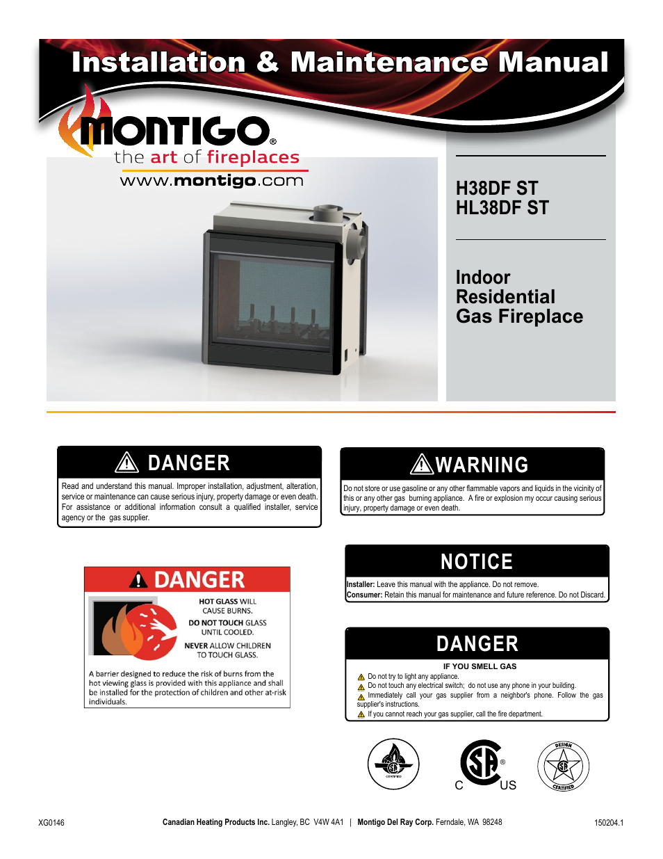 Montigo H38DF ST User Manual | 38 pages