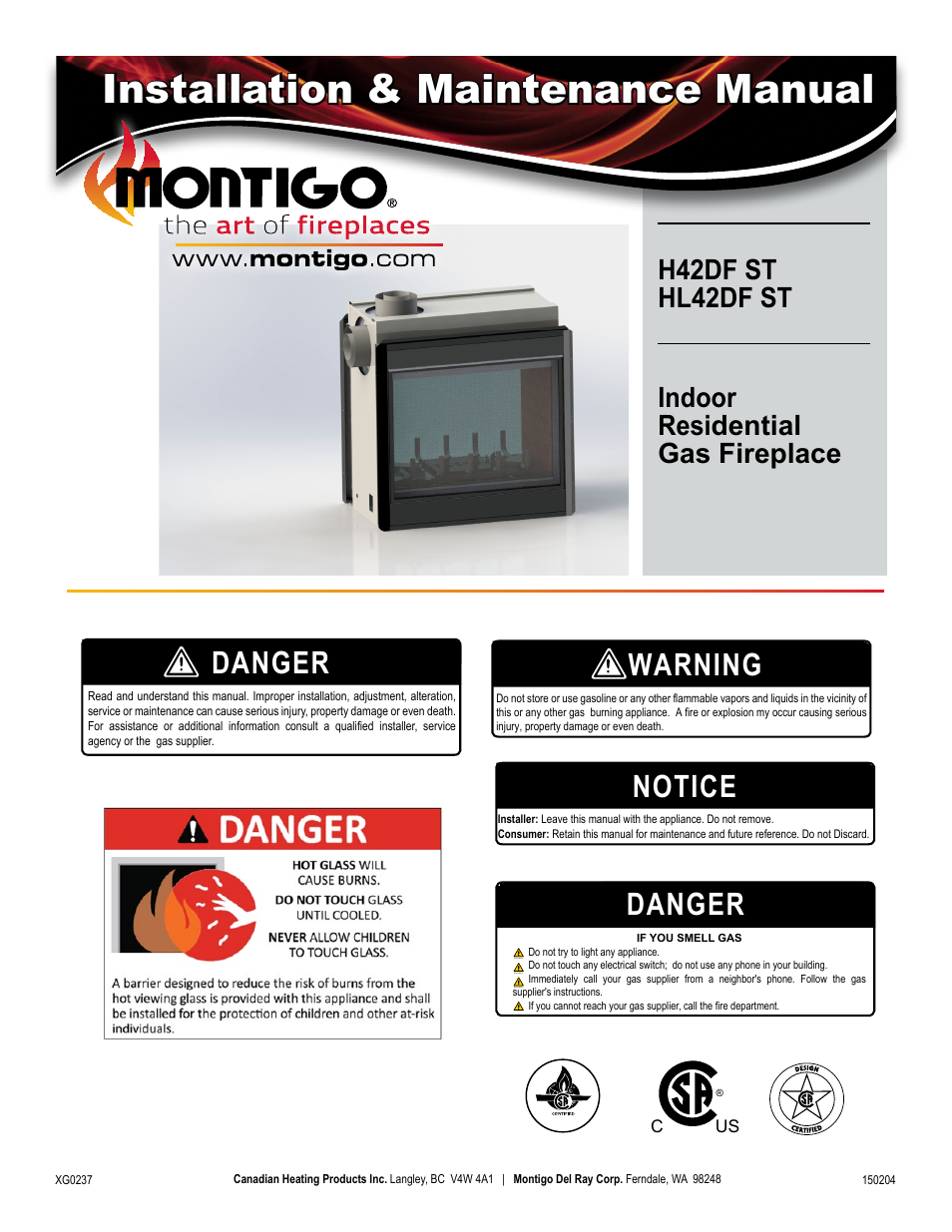 Montigo H42DF ST User Manual | 36 pages