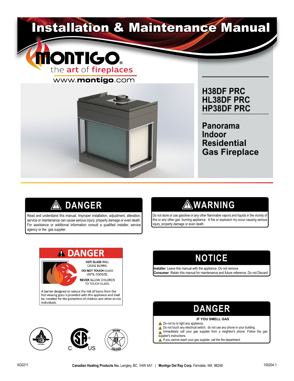 Montigo H38DF PRC User Manual | 38 pages