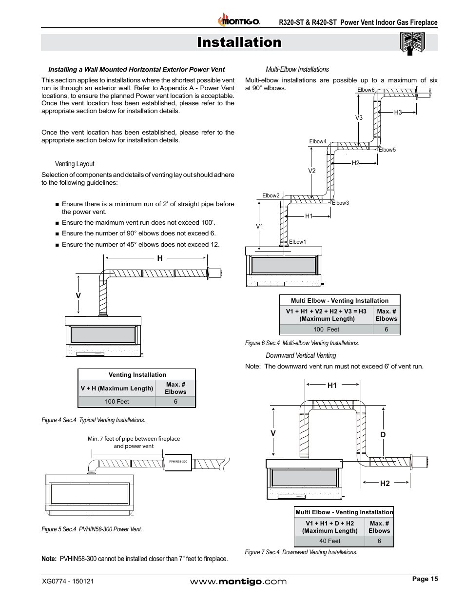 Installation | Montigo R320-ST User Manual | Page 15 / 38