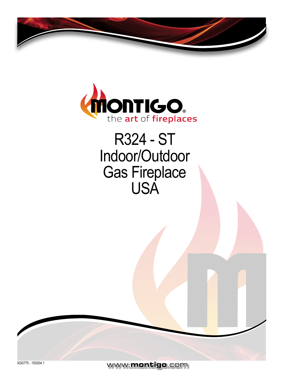 R324 - st indoor/outdoor gas fireplace usa | Montigo R324-ST User Manual | Page 22 / 22