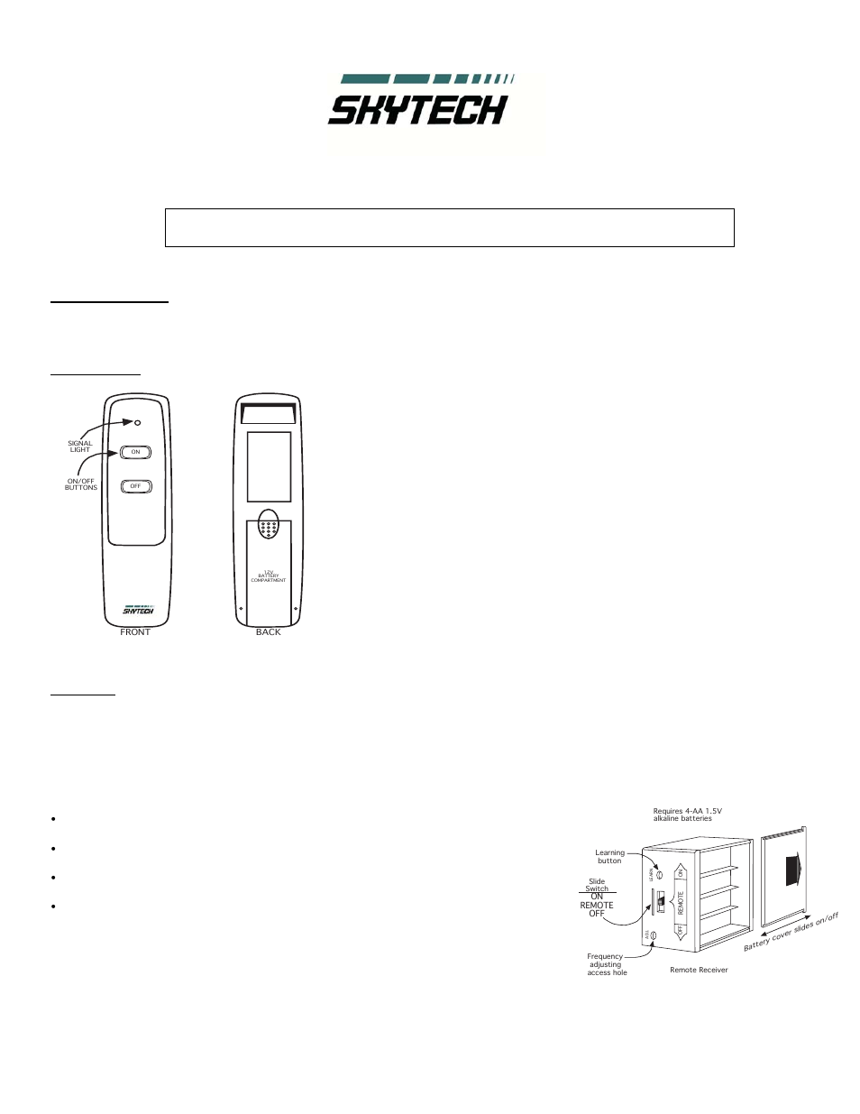 Montigo 1001-A User Manual | 6 pages
