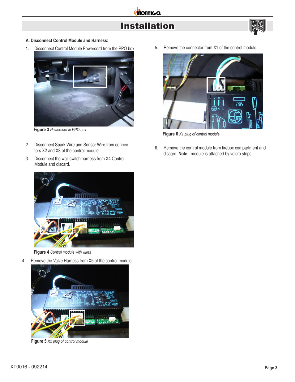 Installation | Montigo RX200 User Manual | Page 3 / 8