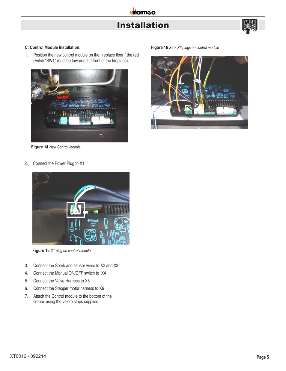 Installation | Montigo RX200 User Manual | Page 5 / 8