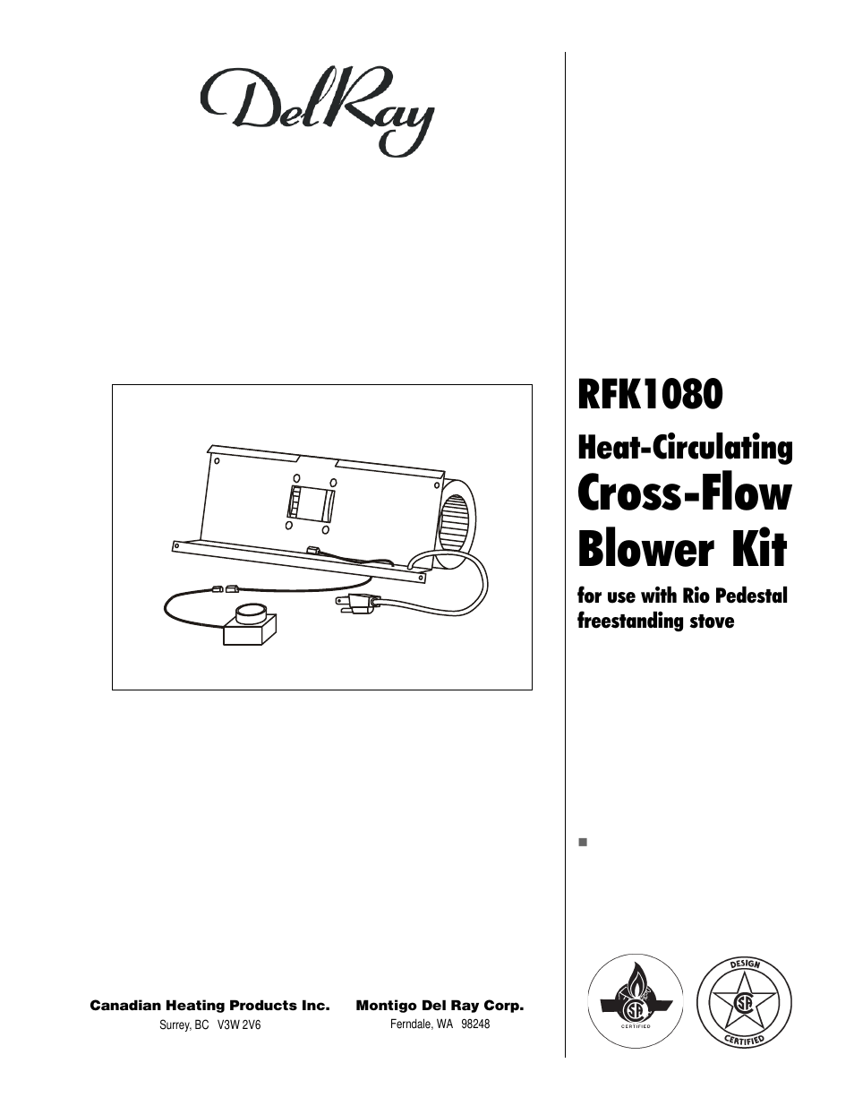 Montigo RFK1080 User Manual | 2 pages