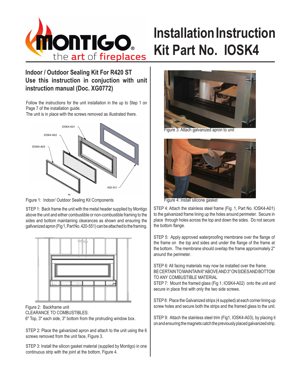 Montigo IOSK4 User Manual | 2 pages