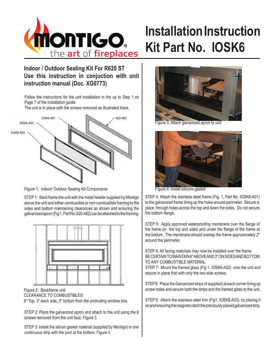 Montigo IOSK6 User Manual | 2 pages