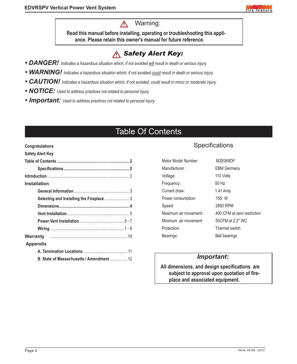 Montigo EDVRSPV47 User Manual | Page 2 / 12