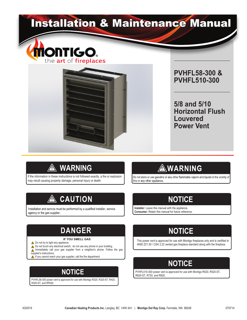 Montigo PVHFL58-300 User Manual | 22 pages