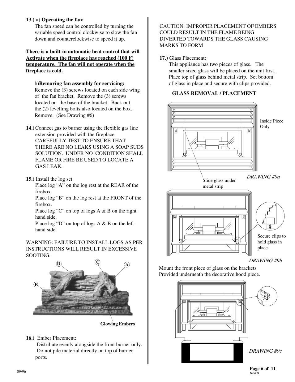 Montigo 36DRG User Manual | Page 6 / 11