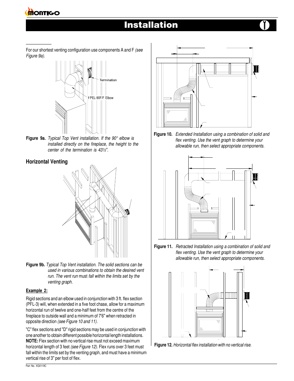 Installation | Montigo C42DV User Manual | Page 7 / 20