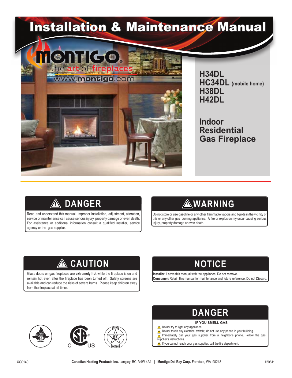 Montigo H34DL User Manual | 40 pages