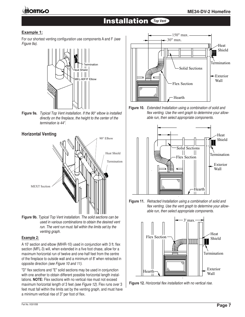 Installation | Montigo ME34-DV2 User Manual | Page 7 / 20