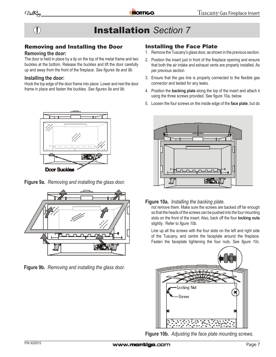 Tuscany | Montigo 34DVI Tuscany User Manual | Page 7 / 20