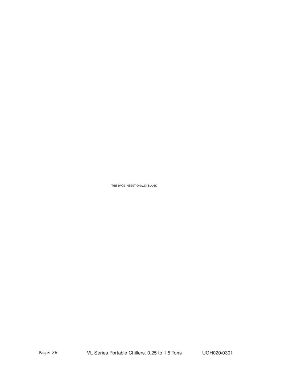 Conair VL Series User Manual | Page 26 / 44