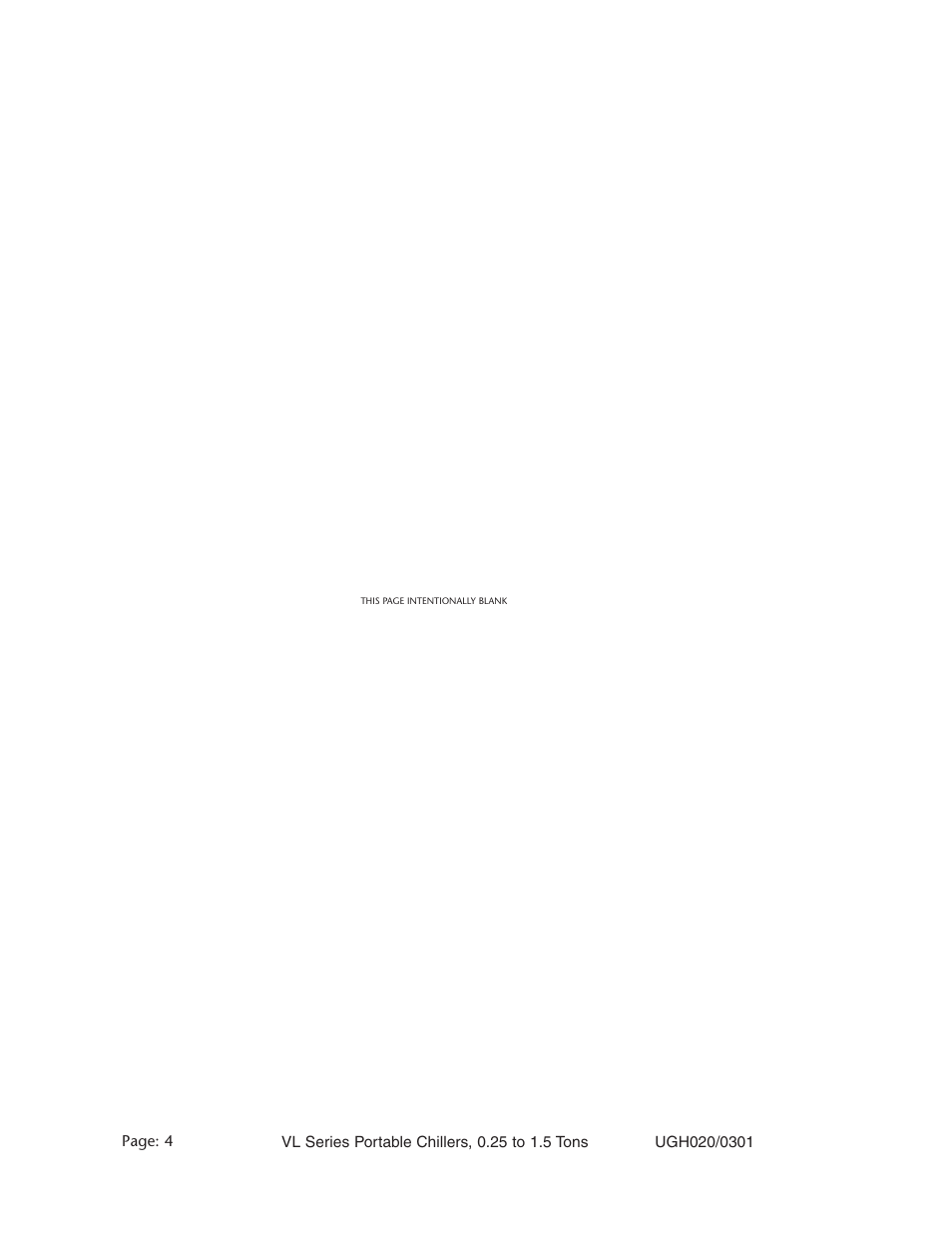 Conair VL Series User Manual | Page 4 / 44