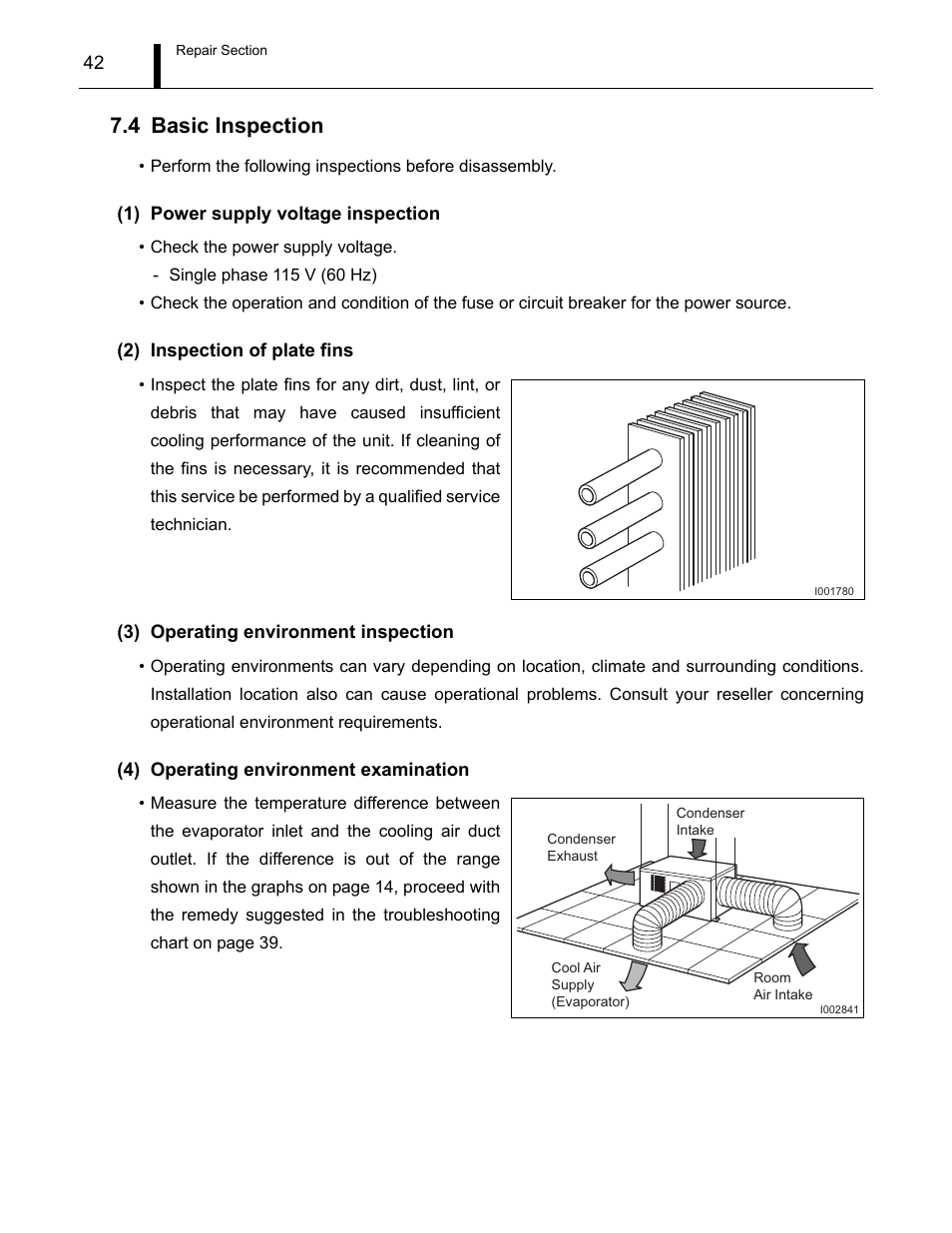 4 basic inspection, Basic inspection | MovinCool CM12 Service Manual User Manual | Page 42 / 73