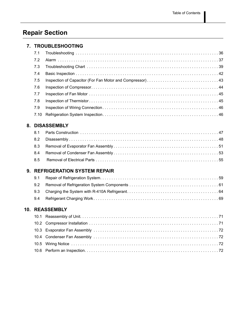 MovinCool CM12 Service Manual User Manual | Page 5 / 73