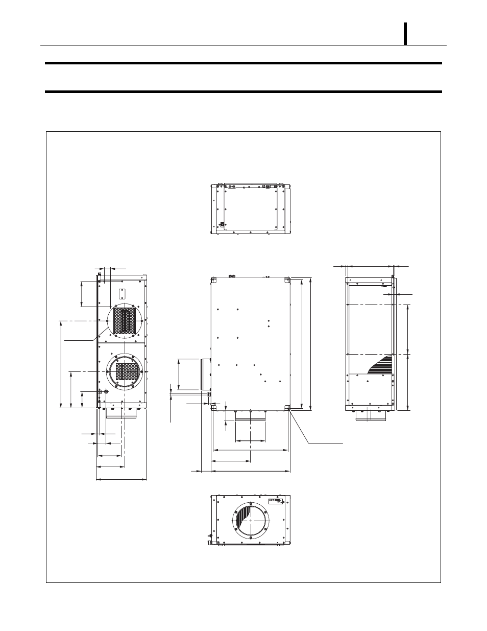 Specifications, 1 exterior dimension diagram, Exterior dimension diagram | MovinCool CM25 Service Manual User Manual | Page 7 / 89