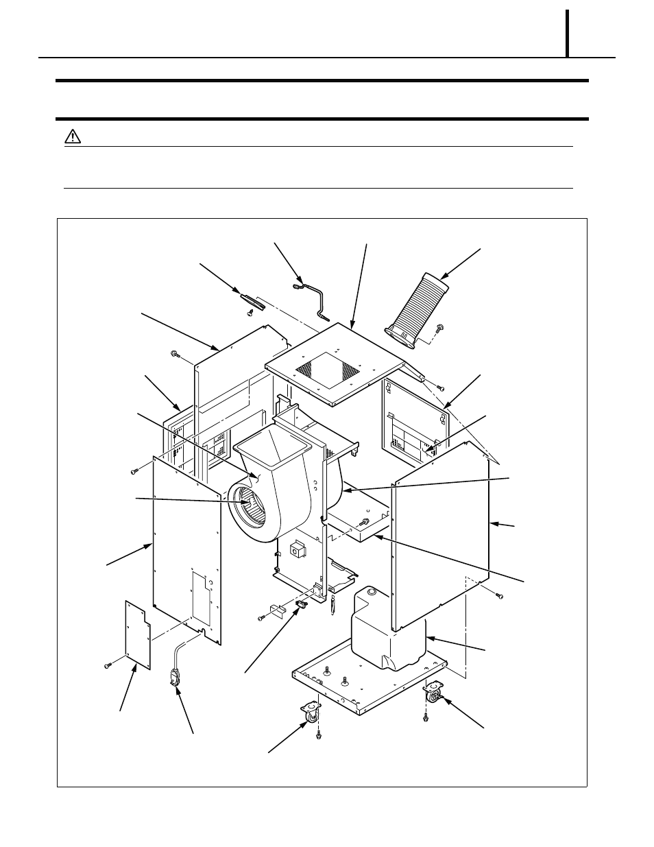 Disassembly, 1 parts construction | MovinCool Classic 10 Service Manual User Manual | Page 47 / 73