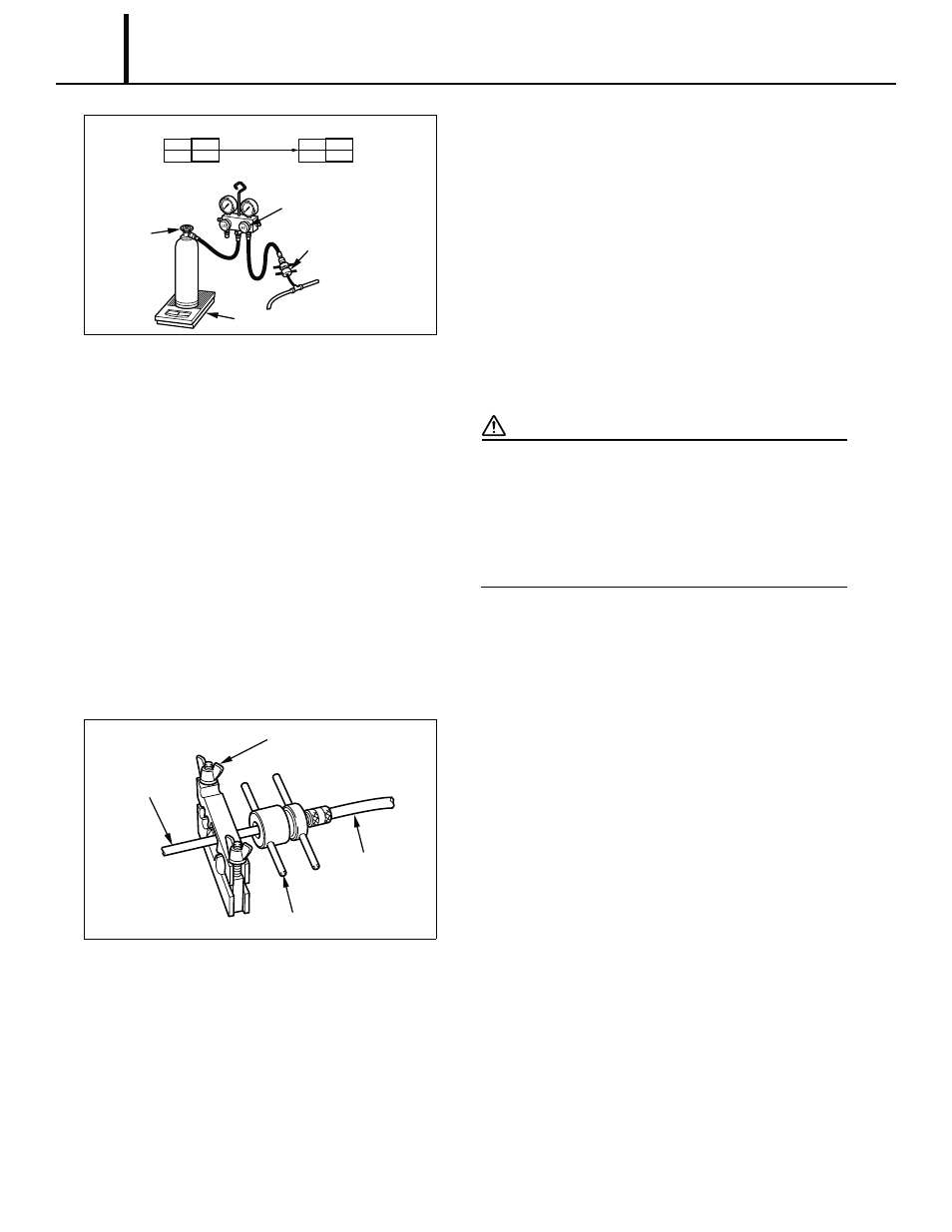 Caution, 2) removal of gauge manifold | MovinCool Classic 10 Service Manual User Manual | Page 70 / 73